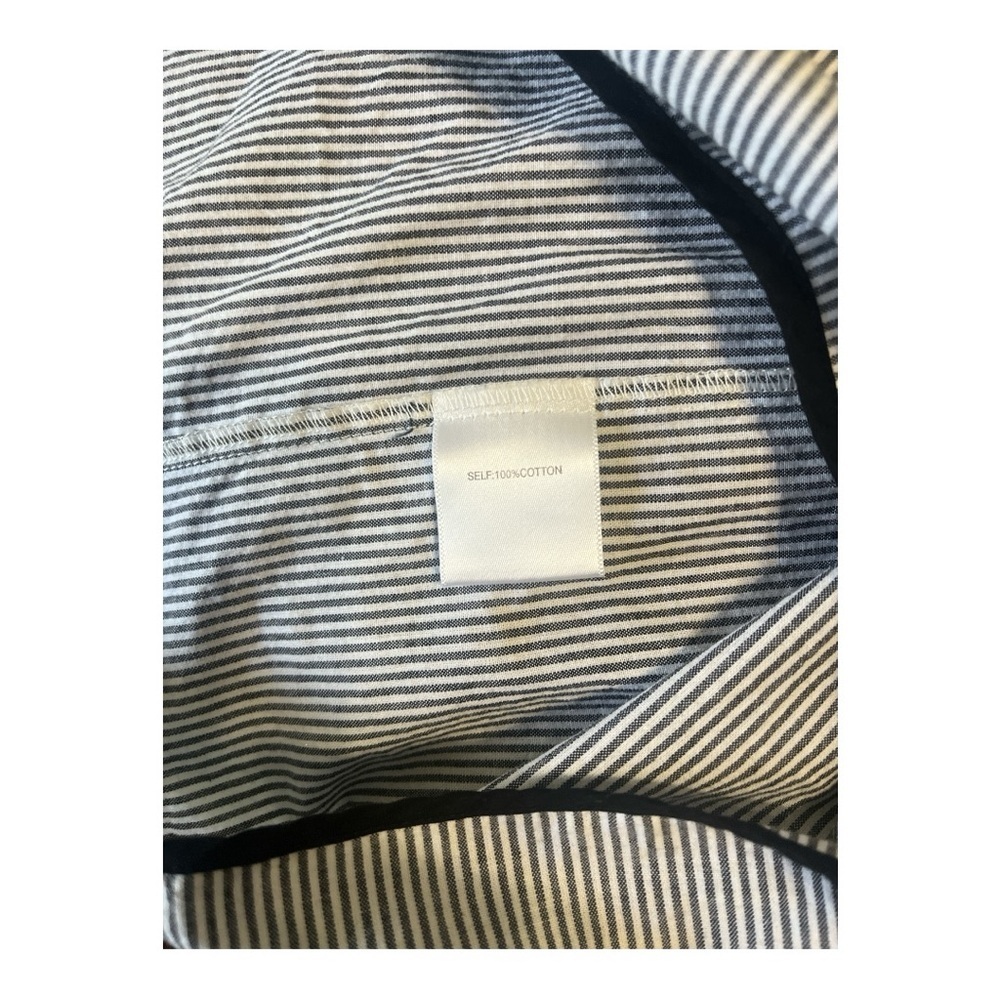 Jane and Delancey Nautical Bell Sleeve Blouse 💯 Cotton - Picture 6 of 8